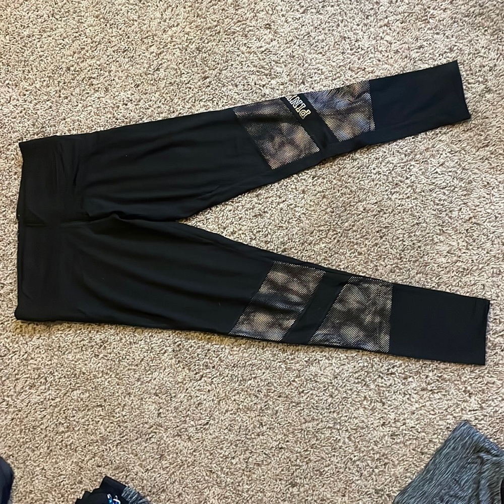 Pink/VS leggings